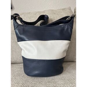 Coach rugby legacy bucket adjustable strap bag